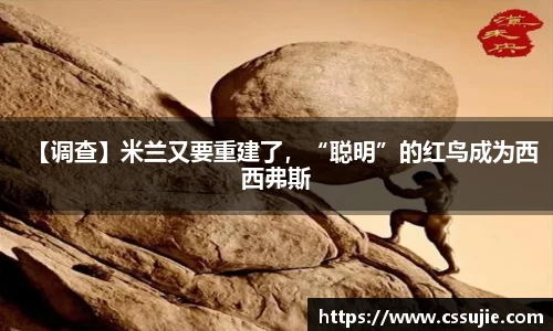 【调查】米兰又要重建了，“聪明”的红鸟成为西西弗斯
